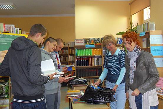 Zajęcia biblioteczne w inowrocławskim hufcu