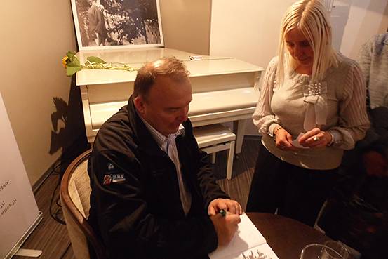 Roman Pankiewicz promował swoją książkę