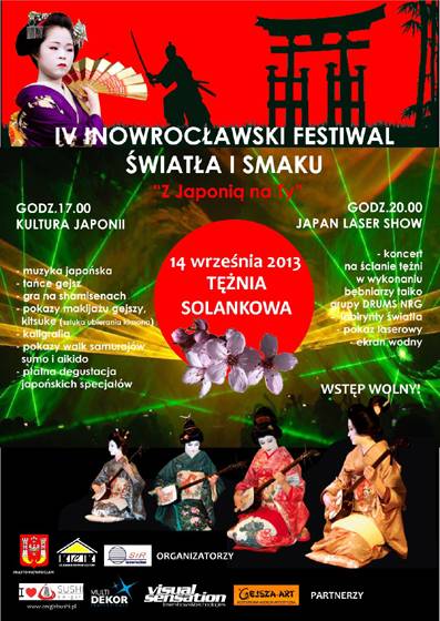 Inowrocławski Festiwal Światła i Smaku po japońsku