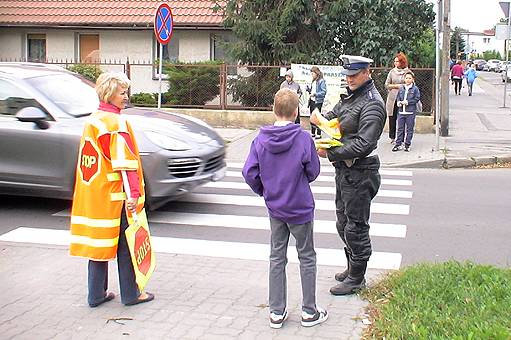 Trwa akcja „Bezpieczna droga do szkoły”