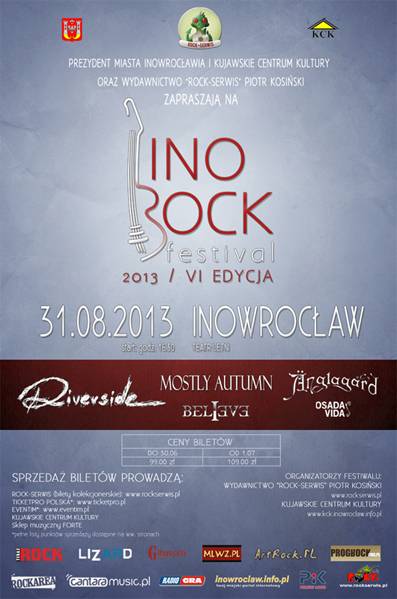 Mamy dla Was bilety na Ino-Rock Festival
