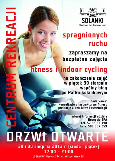 drzwi otwarte „Solanki” Centrum Rekreacji