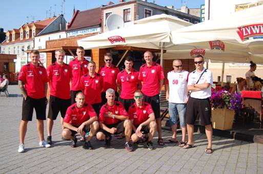 Reprezentacja plażówki w Inowrocławiu