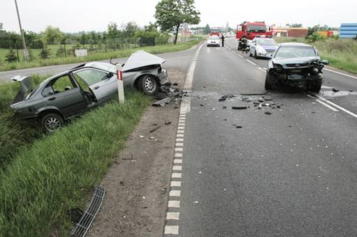 Wypadek na ul. Toruńskiej