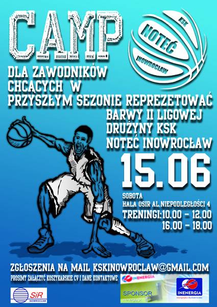 KSK Noteć organizuje camp