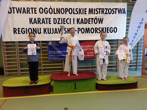 Karatecy przywieźli medale z Bydgoszczy
