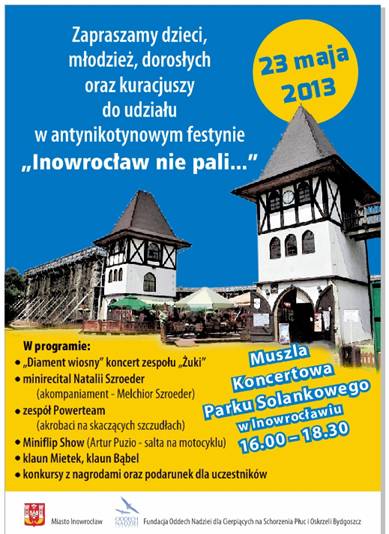 Festyn antynikotynowy Inowrocław nie pali...