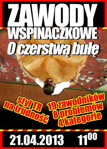 Zawody wspinaczkowe „O czerstwą bułę”