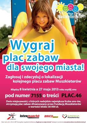 Zagłosuj i wygraj plac zabaw dla Inowrocławia