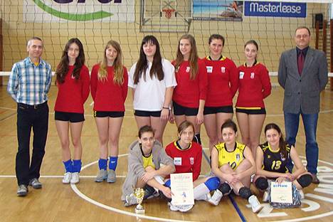 Drugie miejsce siatkarek z III LO