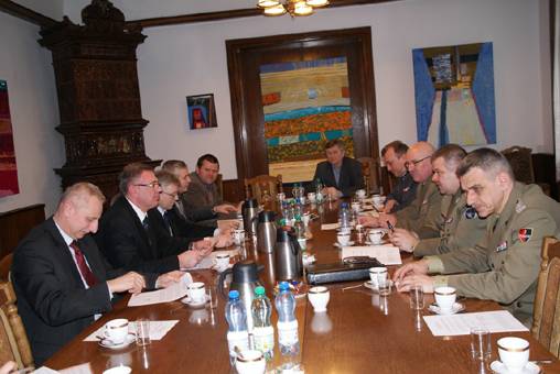 Sztandar dla 1. Brygady Lotnictwa Wojsk Lądowych