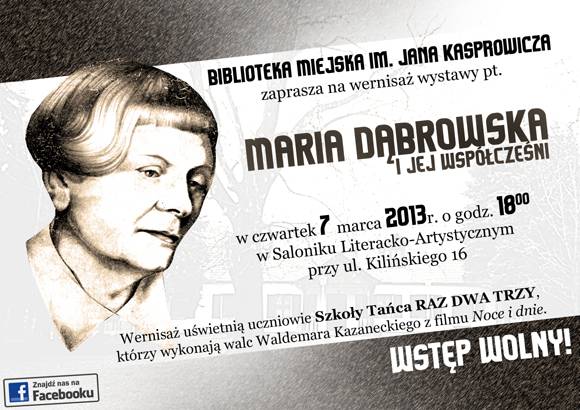Maria Dąbrowska i jej współcześni