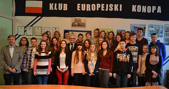 Tadeusz Zwiefka w Klubie Europejskim KONOPA