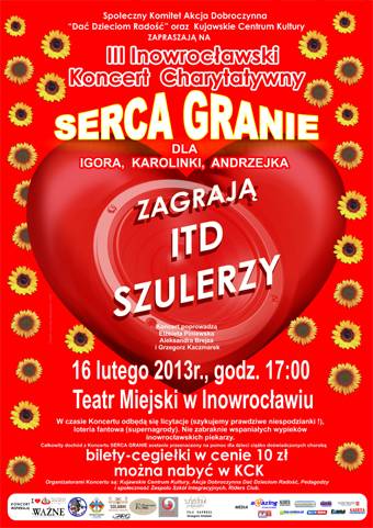 Serca granie po raz trzeci w Teatrze Miejskim