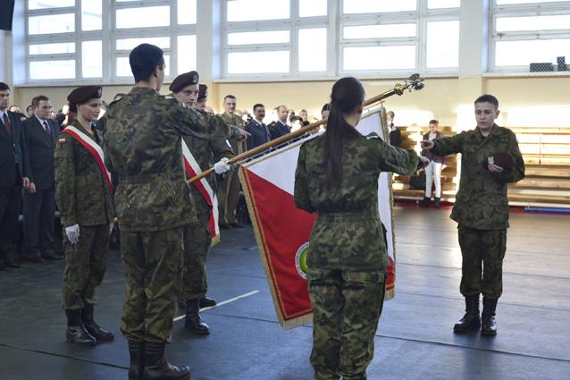 Ślubowali uczniowie LO w Kościelcu 