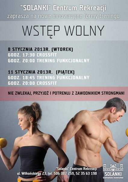 Strongman poprowadzi nowe zajęcia fitness
