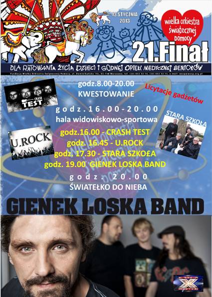 WOŚP z Gienek Loska Band