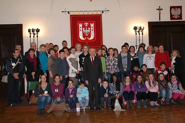 Zagraniczni goście zwiedzają Inowrocław i region