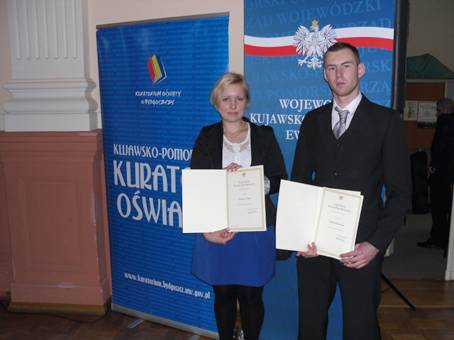 Stypendyści Premiera z ZSP nr 1 im. Jana Pawła II