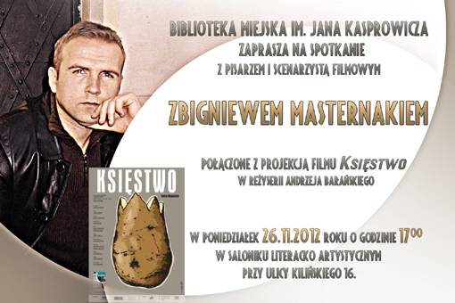 Spotkanie ze Zbigniewiem Masternakiem