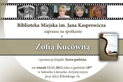 Spotkanie z Zofią Kucówną