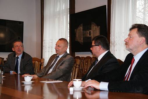 Prezydent spotkał się z władzami rektorskimi