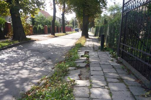Ulica Kasztanowa do remontu?