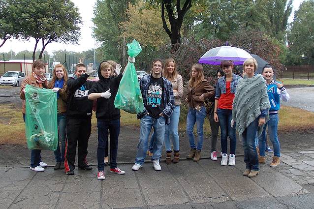W ZSP nr 1 uczniowie dbają o środowisko