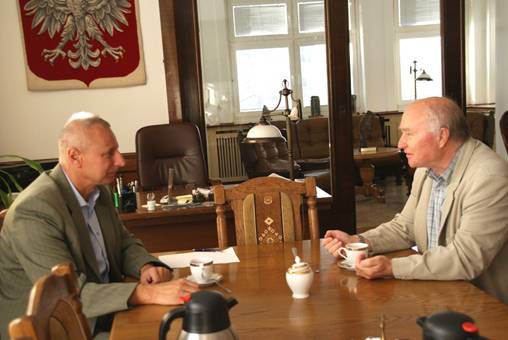 Prezydent z syndykiem rozmawiał o hucie