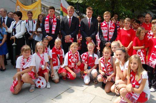 „Szóstka” gościła w Pałacu Prezydenckim!