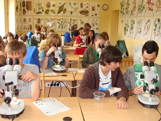 I LO: Zajęcia terenowe w Myślęcinku