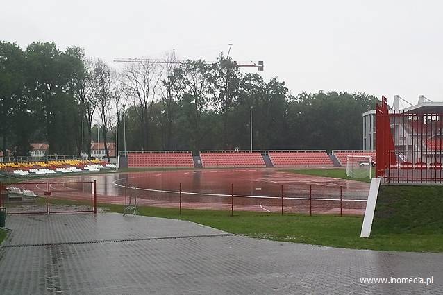 Zalanie stadionu to zbieg pechowych okoliczności