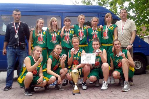 Wicemistrzynie Polski z Gimnazjum nr 3