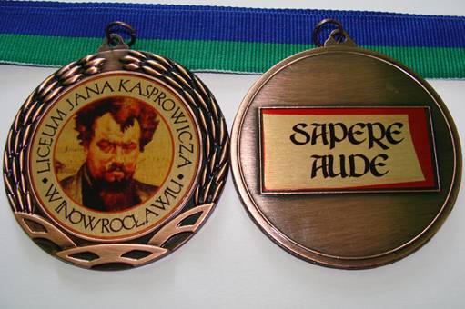 I LO: Medal Szkoły 2012