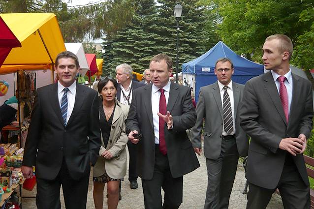 Posłowie Solidarnej Polski nawiedzili Inowrocław
