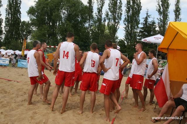 Sporty plażowe królują w weekend w inowrocławiu