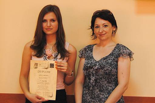 Laureatka konkursu literackiego z ZSP nr 1