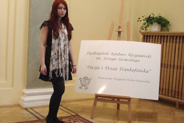 Wyróżnienie dla uczennicy I LO 