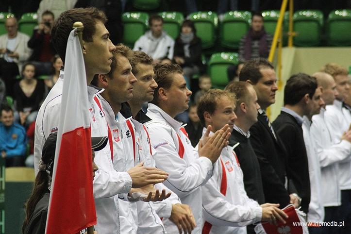 Davis Cup - Polska prowadzi 2:0 po pierwszym dniu