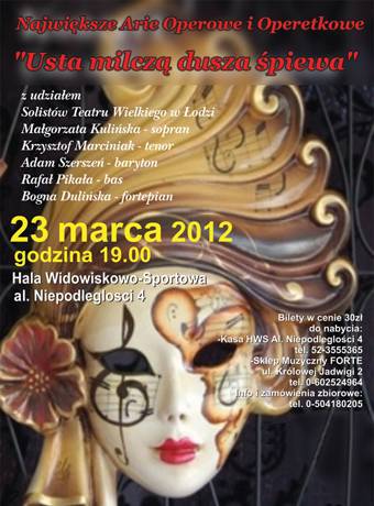 Operetka zagości w inowrocławskiej hali