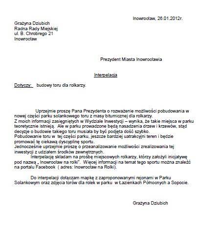 Wybudują tor dla rolkarzy w Solankach?