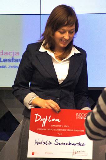 Konopniczanka stypendystką ogólnopolskiej Fundacji dla zdolnych studentów