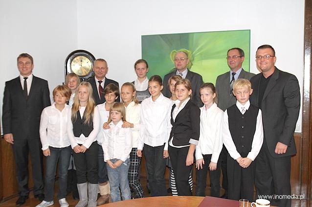 Młodzi sportowcy z wizytą u Prezydenta Miasta