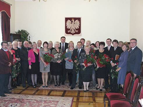 Uhonorowali nauczycieli w gminie