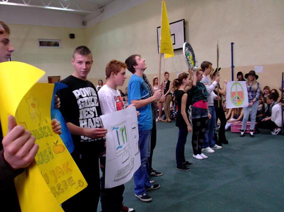 Otrzęsiny w ZSP nr 1 im. Jana Pawła II 
