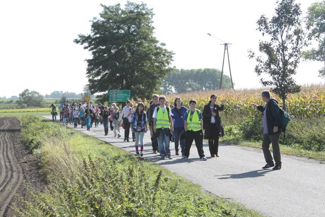Uczniowie wzięli udział w rajdzie terenowym