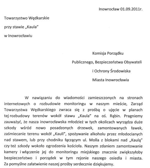 Więcej kamer na os. Rąbin
