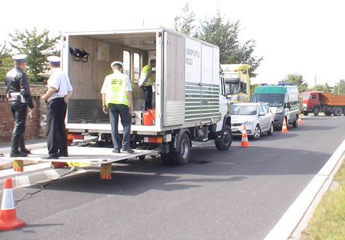 Policja działała z Inspekcją Transportu Drogowego