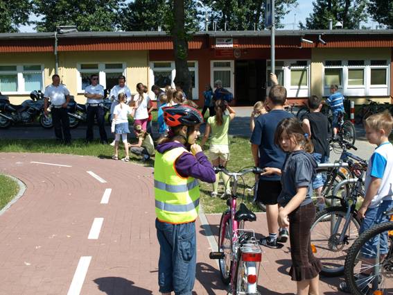 Zdobyli swoja upragniona kartę rowerową