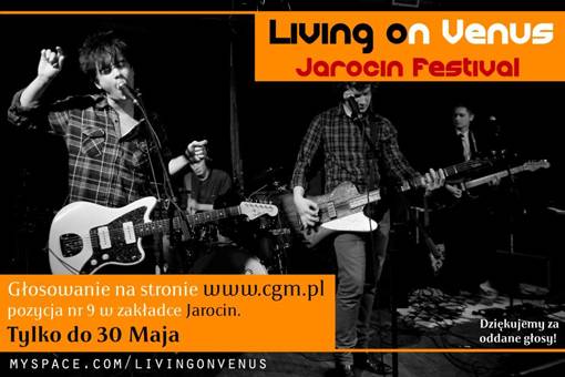 Zagłosuj na Living on Venus